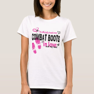 T-shirt Amour de botte de combat