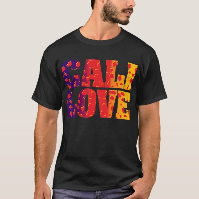 T-SHIRT AMOUR DE CALI - ASTEROÏDE DE FOAMPOSITES (Devant)