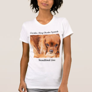 T-shirt Amour de Cavalier King Charles Spaniel