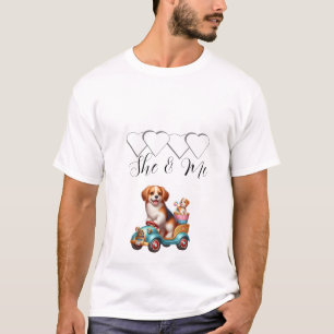 T-shirt amour de couple et meilleur cadeau pour les hommes