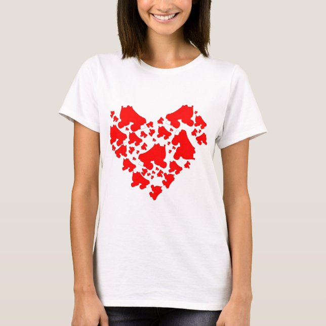 T-shirt Amour de Derby (Devant)