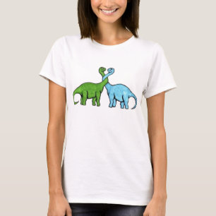 T-shirt Amour de dinosaure
