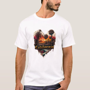 T-shirt Amour de la Californie