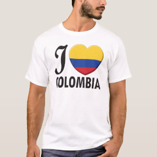 T-shirt Amour de la Colombie