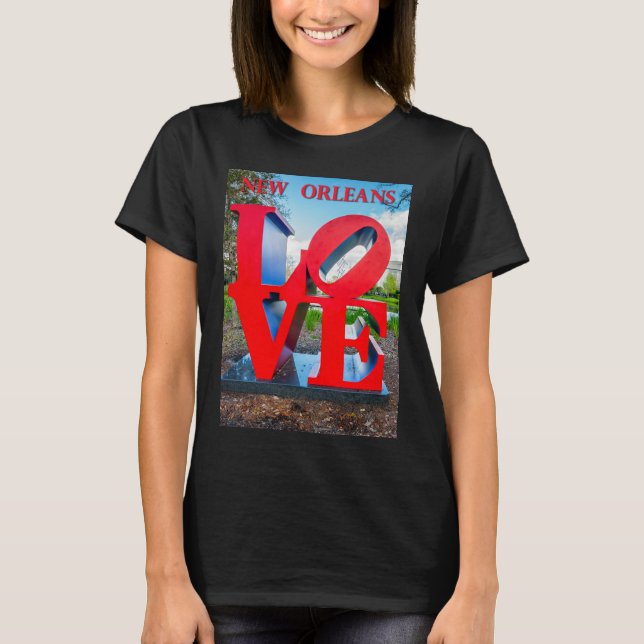 T-shirt Amour de la Nouvelle-Orléans (Devant)
