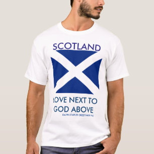 T-SHIRT AMOUR DE L'ÉCOSSE