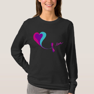 T-shirt Amour de libellule