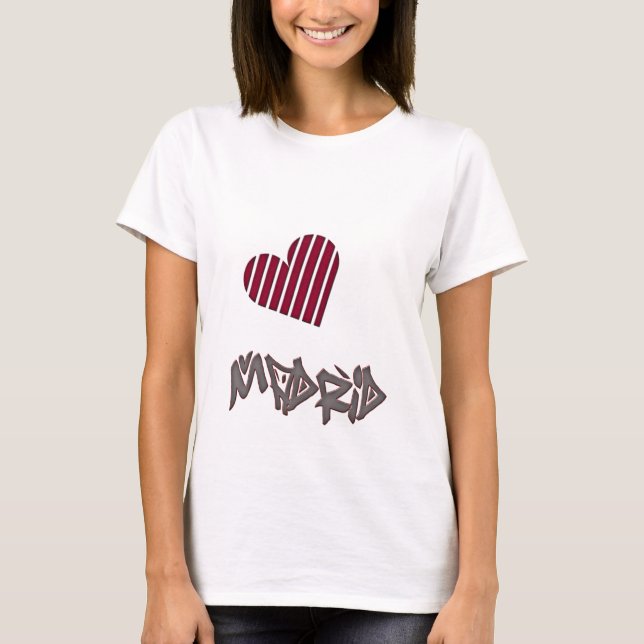 T-shirt Amour de Madrid (Devant)