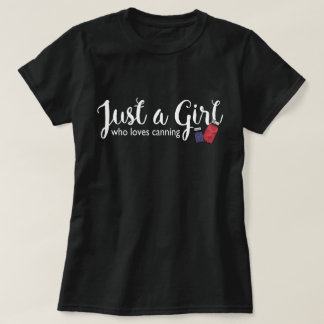 T-shirt Amour de mise en boîte juste une pièce en t de pot