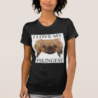T-shirt Amour de PEKINGESE !