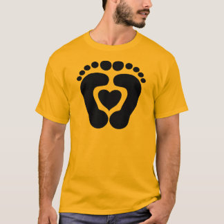 T-shirt Amour de pied