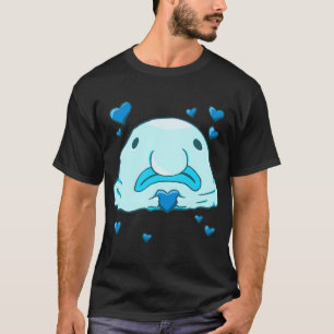 T-shirt Amour de Poisson Blob (Bleu)