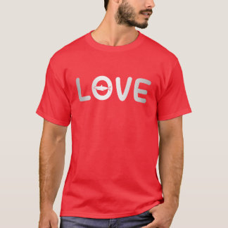 T-shirt amour de requin drôle