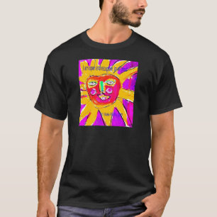 T-shirt Amour de Sun heureux par Katie Pfeiffer
