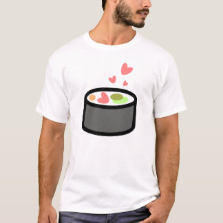 T-shirt Amour de sushi