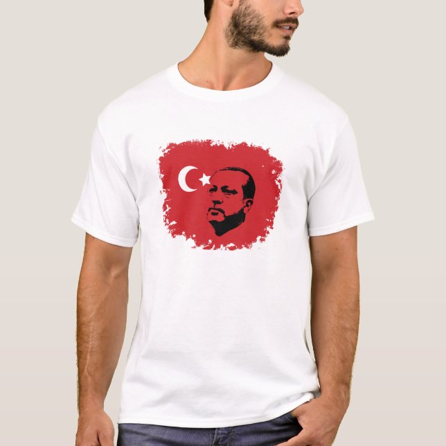 T-shirt amour de Tayyip Erdogan (Devant)
