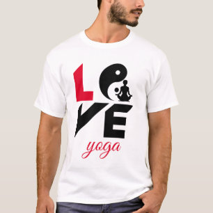 T-shirt Amour de yoga