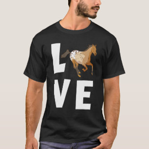 T-shirt AMOUR Drôle Appaloosa Horse Lover