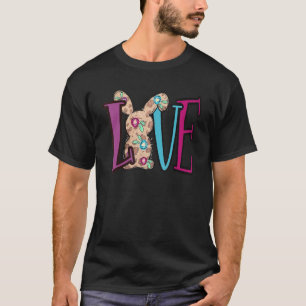 T-shirt Amour Drôle Lapin Pâques Mignonne Lapin Pâques