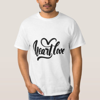 T-shirt Amour du coeur