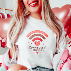 T-shirt Amour Élégant