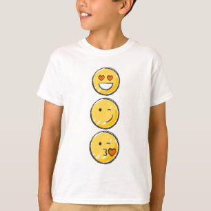 T-shirt Amour Emojis