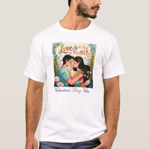 T-shirt Amour en l'air - Vibes de la Saint-Valentin