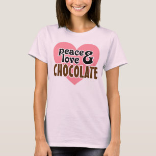 T-shirt Amour et chocolat de paix