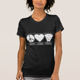 T-shirt Amour et fromage de paix