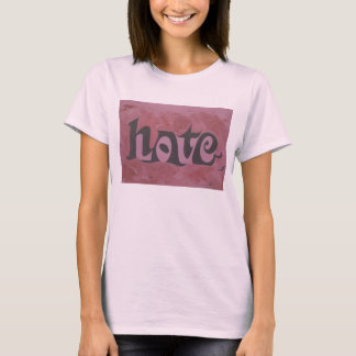 T-shirt Amour et haine