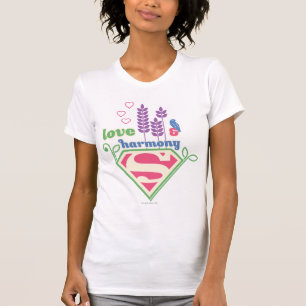 T-shirt Amour et harmonie de Supergirl