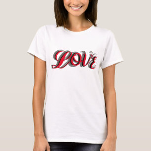 T-shirt Amour fantaisiste