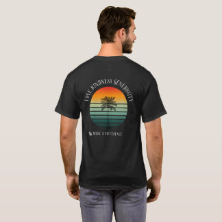 T-shirt Amour, Gentillesse, Générosité - Vibes été surf