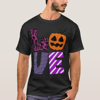 T-shirt amour halloween