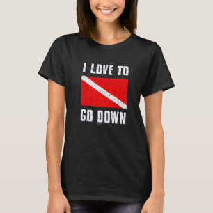 T-shirt Amour incroyable pour aller sous le drapeau de plo