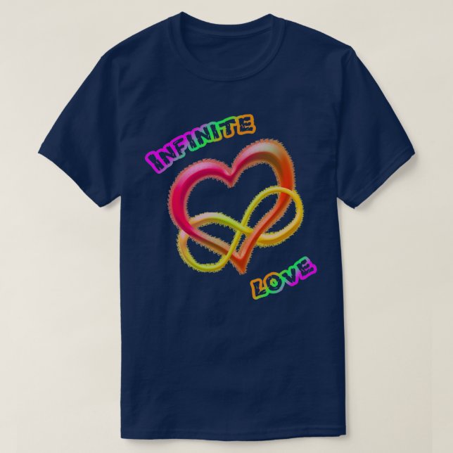 T-shirt Amour infini amour sans fin (Design devant)