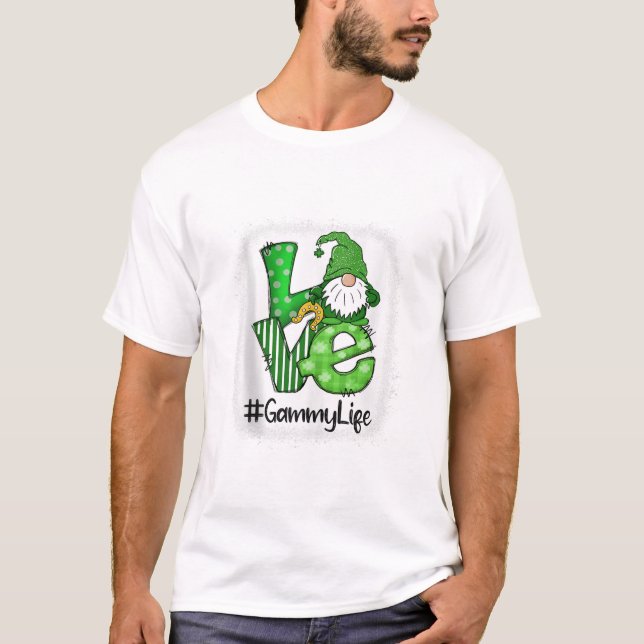 T-shirt Amour Jour de la Saint Patrick (Devant)