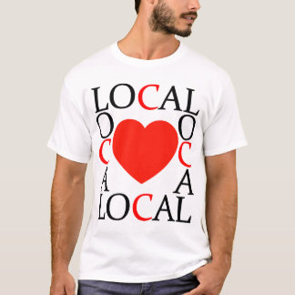 T-shirt Amour local