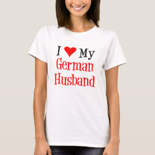T-shirt Amour Mari Allemand
