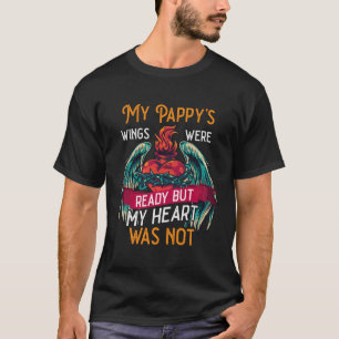 T-shirt Amour Mémoire Perte De Pappy Dans Le Souvenir Du C