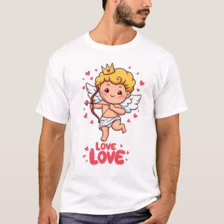 T-shirt Amour mignon