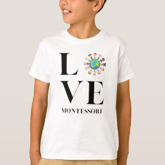T-shirt Amour | Montessori | Les Enfants Du Monde Entier