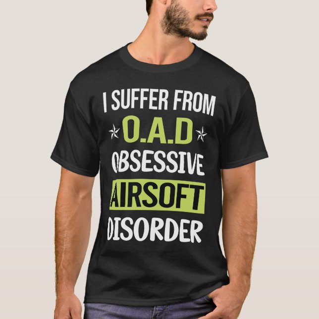 T-shirt Amour Obsessionnel Airsoft (Devant)