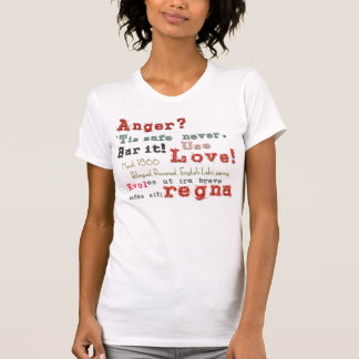 T-shirt Amour ! Pas irritez votre arme secrète