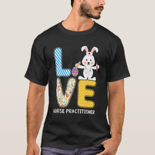 T-shirt Amour Rabbit Infirmière Praticien Bunnies Infirmiè