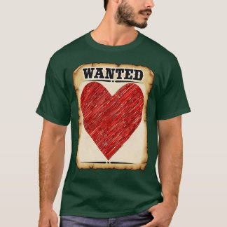 T-shirt Amour recherché drôle
