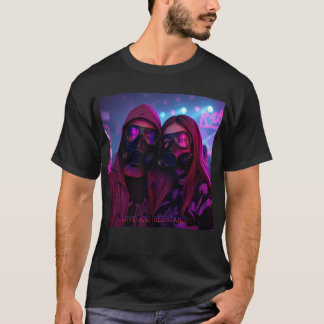 T-shirt AMOUR & RÉSISTANCE Romantiques Techno Weegie