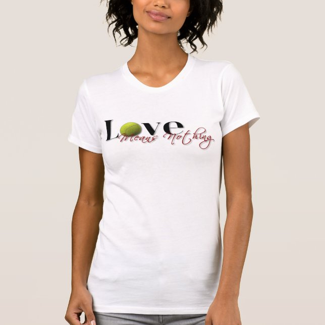 T-shirt Amour = rien (Devant)