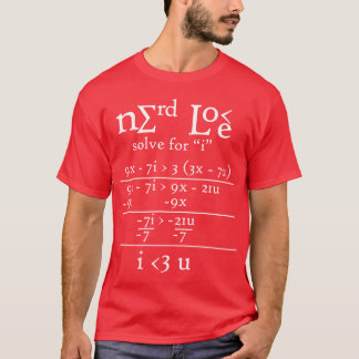 T-shirt Amour ringard