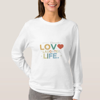 T-shirt Amour, rire